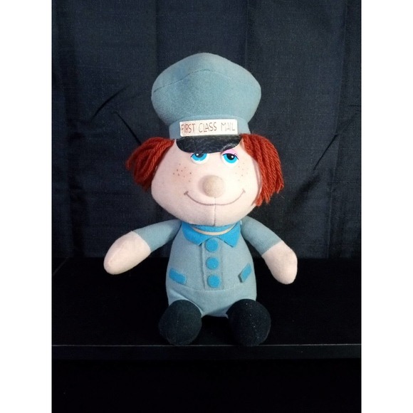 1984 Vintage Rare Happiness Aid is a Toy Well-Made Plush 1st Class Mail Mailman